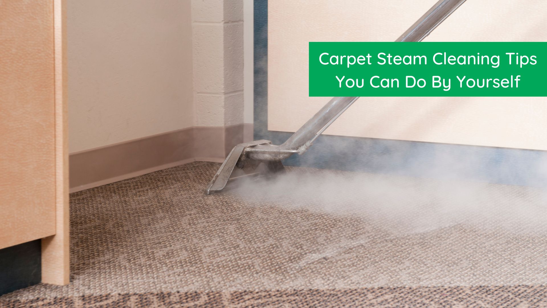 Carpet Steam Cleaning Tips You Can Do By Yourself